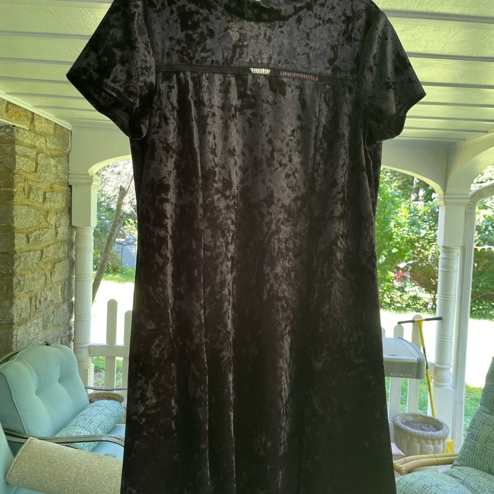 Black Velvet Dress